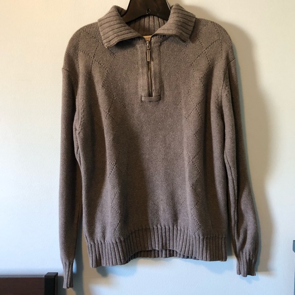 Geoffrey Beene Tops - Geoffrey Beene Pullover 1/4 Zip Sweater
